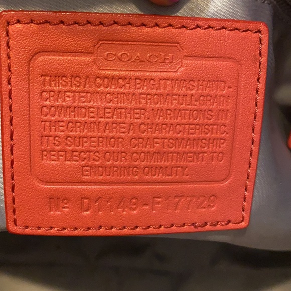 Patent Leather Coach Tote Bag - Picture 3 of 5